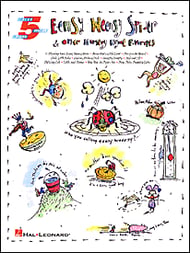 Eensy Weensy Spider-Five Finger piano sheet music cover